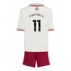 Arsenal Gabriel Martinelli #11 Tredjedraktsett Barn 2025-26 Kortermet (+ korte bukser)